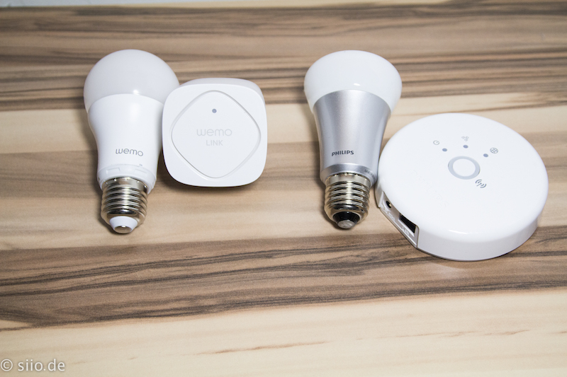 Belkin WeMo LED Leuchten vs. Philips Hue im Test Belkin WeMo LED Leuchten vs. Philips Hue im Test